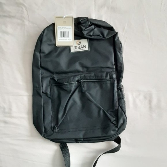 New! - Urban Performance Black Duralon Fabric Backpack - Picture 1 of 6